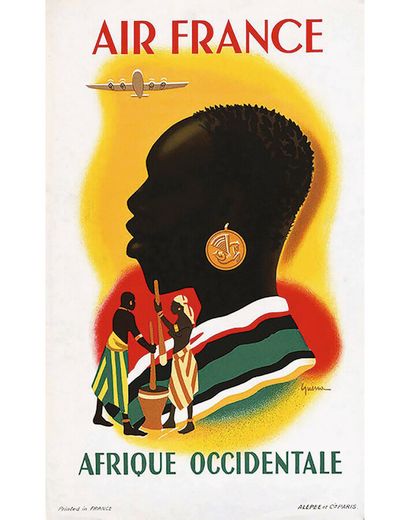 West Africa Air France Rare circa 1950

GUERRA

Alepee...