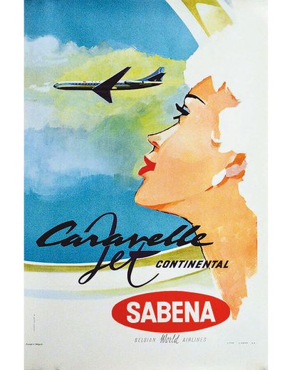 Sabena Continental Jet Caravelle circa 1960

VAN...