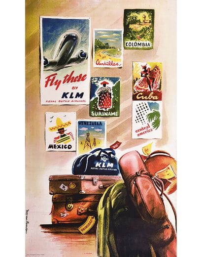 KLM Antilles South America Klm Fly there...