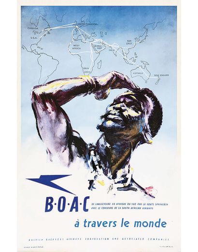 Africa BOAC through the World 1952

O. F.

Great...