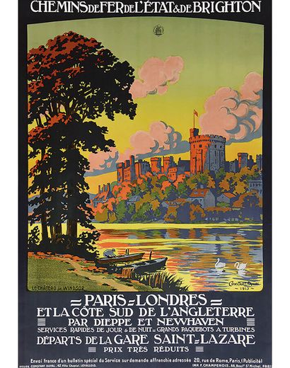 Château de Winsor Paris Londres & la Côte...