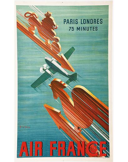 Paris London in 75 Minutes Air France Very...