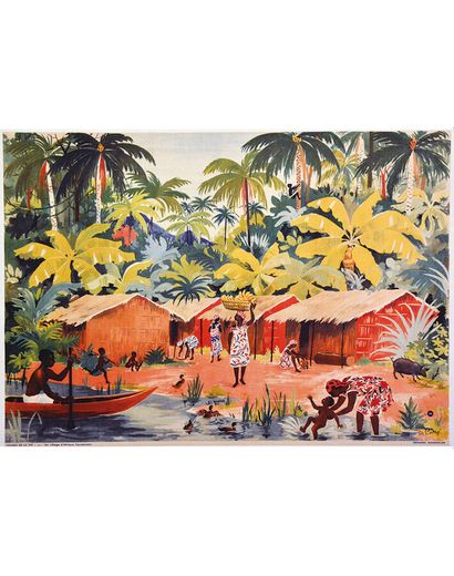 A Village in Equatorial Africa around 1950

POIRIE...