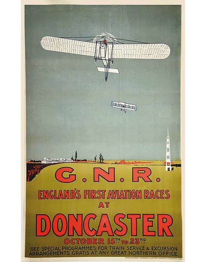 Doncaster England's First Aviation Races...