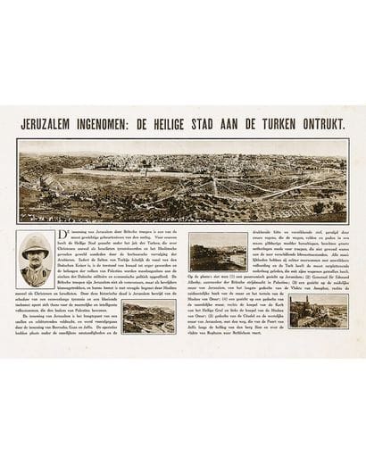 The holy city is in the hands of the Turks...