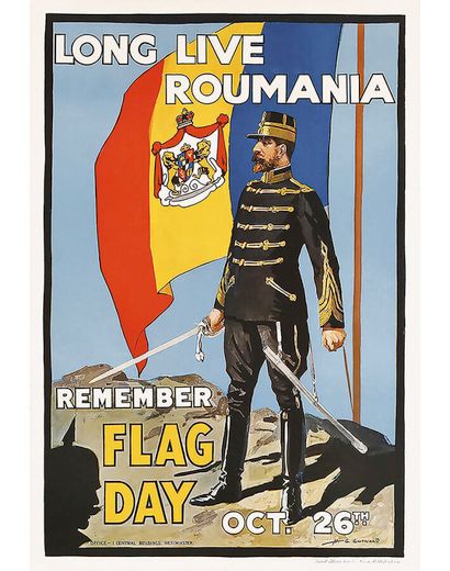 Long Live Roumania - Remember Flag Day.Octob...