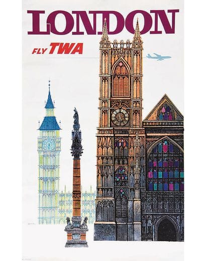 London Fly TWA vers 1950

KLEIN DAVID

Litho...