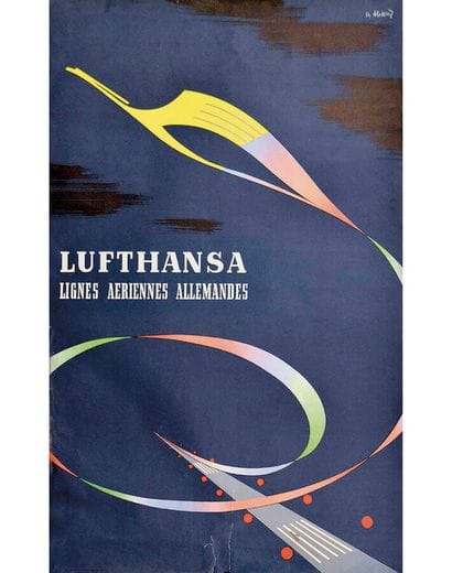 Lufthansa German Airlines circa 1950

ABEKING...