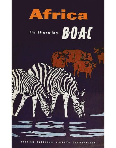 Africa Fly There by BOAC 1957

Printed in...