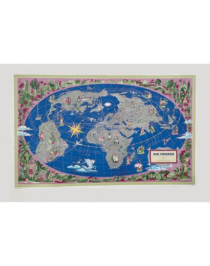 Maron and Red Planisphere circa 1950

BOUCHER...
