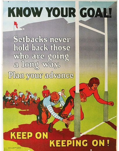 Know Your Goal Setbacks Never hold back those...