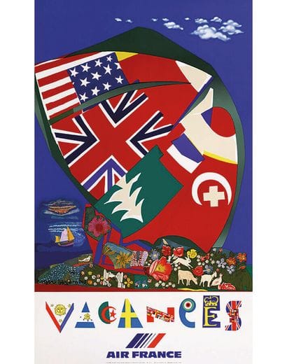 Holidays - Air France flags 1980

BEZOMBES...