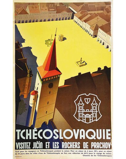 Visit Jicin and the Prachov Rocks Czechoslovakia...