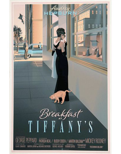 Breakfast at Tiffany's Serigraph Signed &...