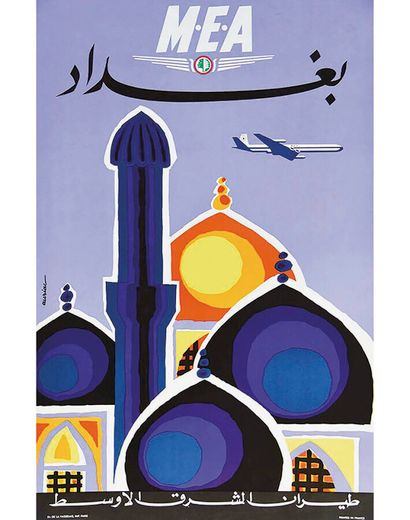 Baghdad Iraq MEA Middle Eats Airlines in...