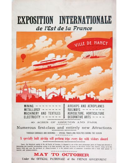 A Special Built Airship will perform Trips...