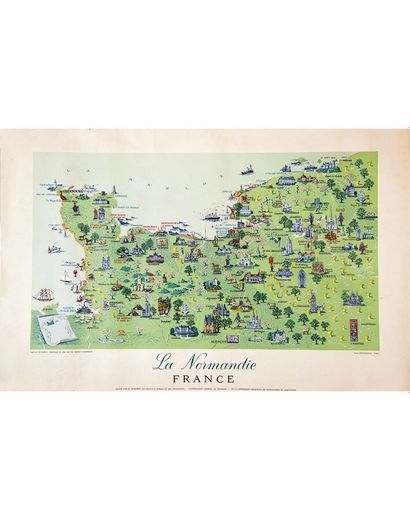 Carte de La Normandie 1955

HETREAU R.

La...