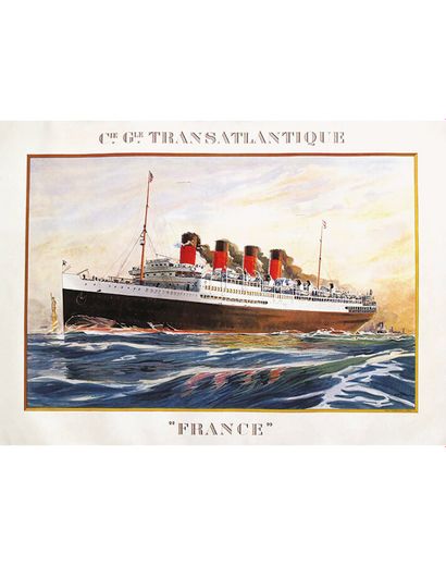 France Cie Générale Transatlantique au Départ...