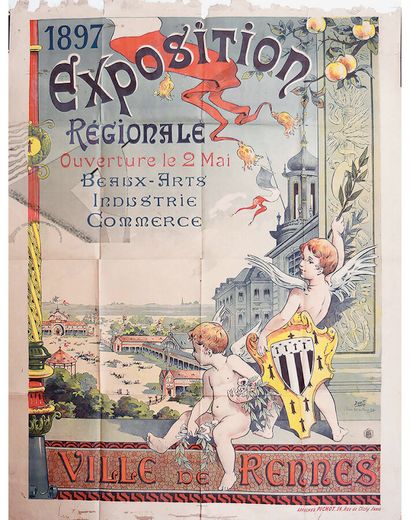Rennes Exposition Régionale Beaux Arts Industries...