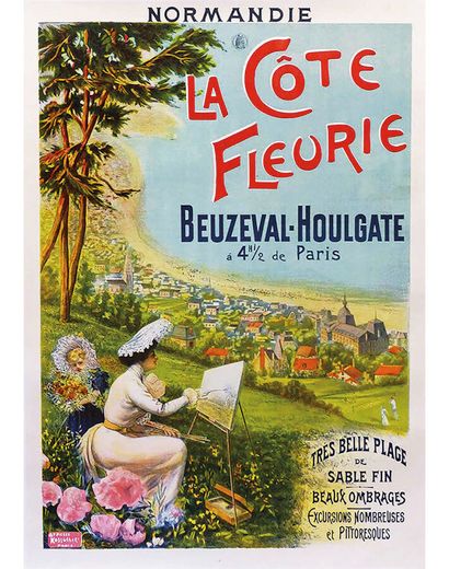 Beuzeval Houlagte La Côte Fleurie Très Rare...