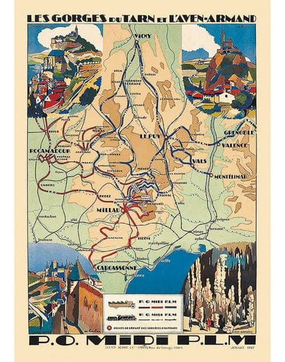 Les Gorges du Tarn & L'Aven Armand 1927

BARBEY...