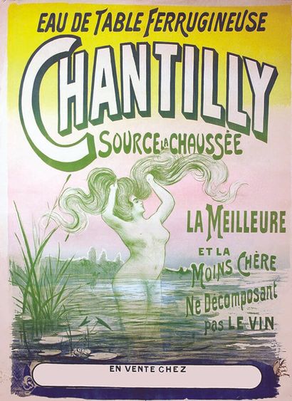 Chantilly Source de La Chaussée Eau de Table...