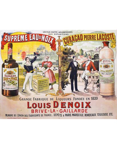 Louis Denoix Suprème Eau de Noix Curacao...