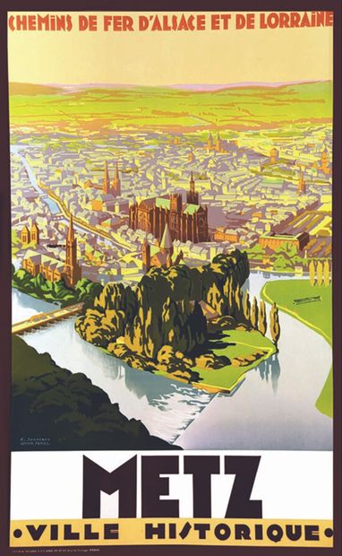 Metz - Chemins De Fer D'alsace Et De Lorraine...