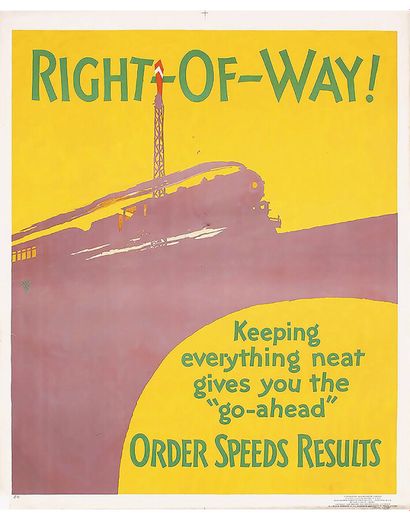 Right of way! Order speeds result MATTER...