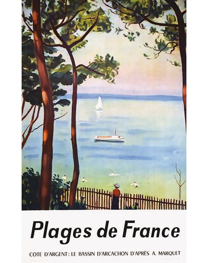Arcachon Le Bassin Plages de France 1960

MARQUET...