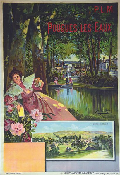 Pougues les Eaux PLM vers 1890

HUGO D' ALESI...