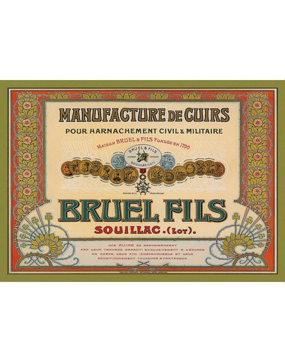 Bruel Fils Manufactures de Cuirs pour Harnachement...