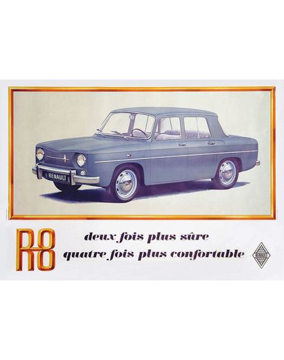 Renault R 8 deux fois plus sure quatre fois...