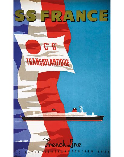 France Cie Gle Transatlantique French Line...