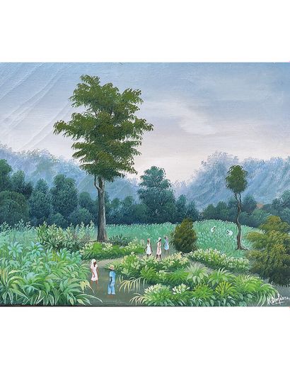 Paysage des Antilles vers 1960

DORLEANS...