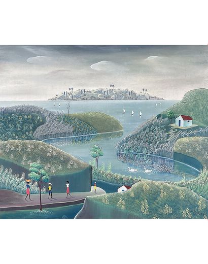 Paysage des Antilles vers 1960

LOUISSAINT...