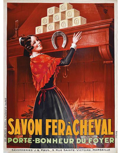 Savon du Fer à Cheval Porte Bonheur du Foyer...