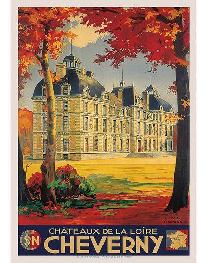 Cheverny Château de la Loire vers 1930

CHAMPSEIX...