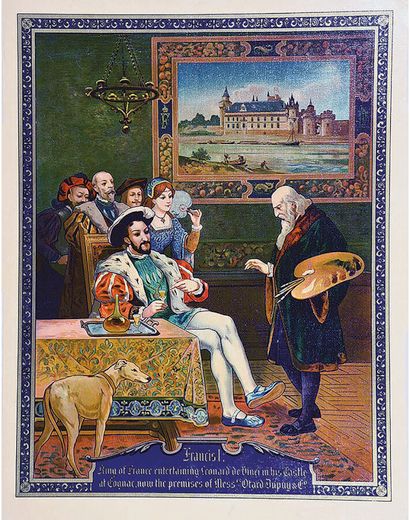 François1er & Leonard de Vinci dans son Château...