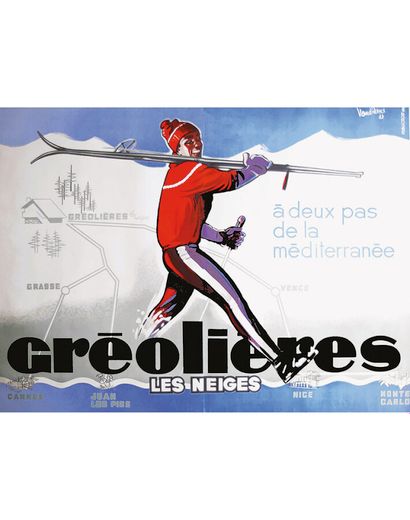 Gréolières les Neiges à deux pas de la Méditerranée...