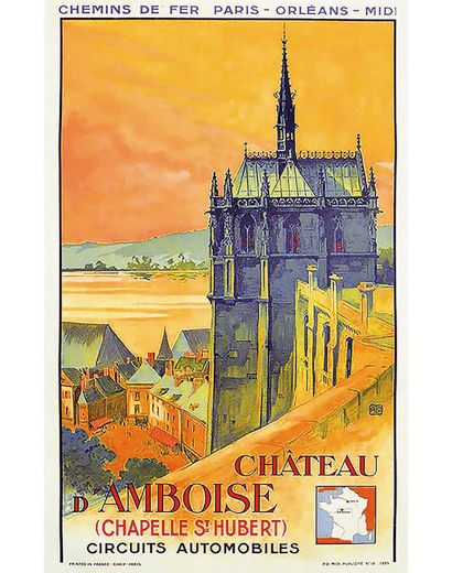 Château d'Amboise Chapelle Saint Hubert 1935

ALO

Chaix...