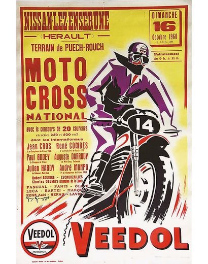 Moto-Cross National Veedol. Nissan. Herault....