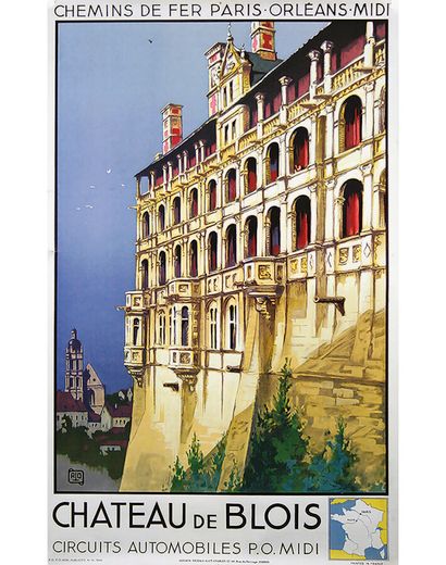 Château de Blois Chemins de Fer De Paris...