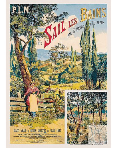 Sails Les Bains Saint Martin d'Estreaux vers...