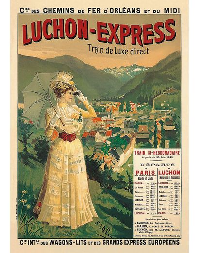 Luchon Express 1898

OCHOA R. de

Lemercier...