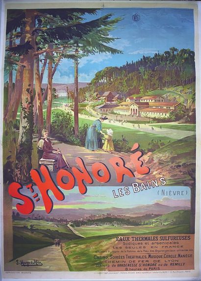 St. Honore les Bains vers 1900

HUGO D' ALESI...