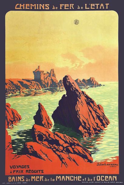 Bains de Mer de la Manche et de l'Océan 1911

LACAZE...
