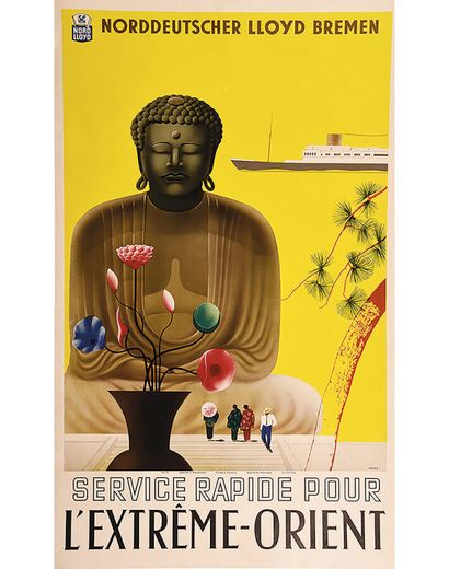 L'Extrème Orient Service Rapide Norddeutscher...