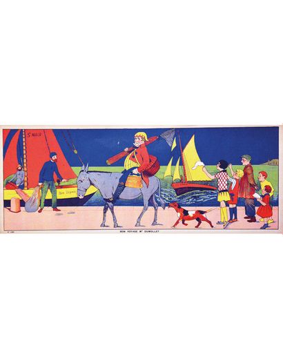 Saint Malo Bon Voyage Mr Dumollet vers 1930

Affiche...