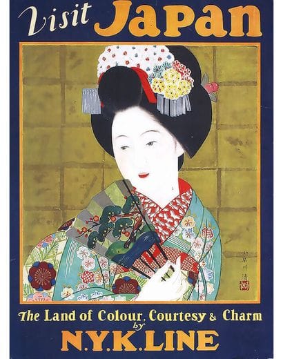 NYK Line Visit Japan The Land of Colour,...